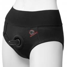 Трусики-брифы с плугом Vac-U-Lock Panty Harness with Plug Briefs - L/XL