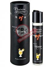 Массажное масло с ароматом пина колады Huile de Massage Gourmande Pina Colada - 59 мл.
