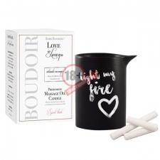 Массажная свеча с феромонами Love In Luxury Seduced Pheromone Soy Massage Candle Sweet Blush - 154 мл.