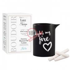 Массажная свеча с феромонами Love In Luxury Seduced Pheromone Soy Massage Candle Fresh Love - 154 мл.