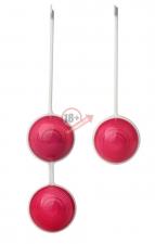 Красные вагинальные шарики Z Beads-Ruby в силиконовых корпусах