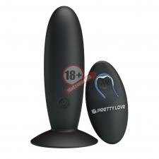 Анальная пробка с вибрацией и пультом управления Remote Control Vibrating Plug - 11 см.