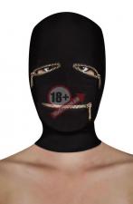 Маска на лицо с прорезями на молнии Extreme Zipper Mask with Eye and Mouth Zipper