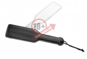 Чёрно-белый двусторонний пэддл Reversible Paddle - 32 см.