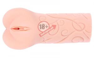 Мастурбатор-вагина Tattoo с двойным слоем материала