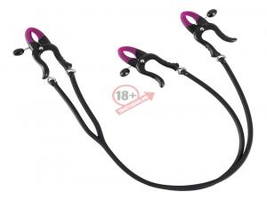 Зажимы на соски и клитор Silicone Nipple & Clit Clamps