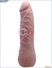 Телесный гнущийся фаллоимитатор Modern ULTRASKIN - 16,3 см.