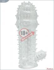 Прозрачная насадка с язычком - 12 см.