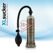 Чёрная вакуумная помпа XLsucker Penis Pump