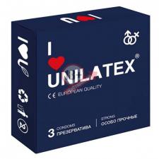 Ультрапрочные презервативы Unilatex Extra Strong - 3 шт.