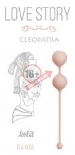 Розовые вагинальные шарики Cleopatra Tea Rose