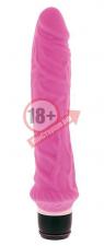 Розовый вибратор-реалистик PURRFECT SILICONE CLASSIC 8.5INCH PINK - 21,5 см.