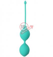 Зеленые вагинальные шарики SEE YOU IN BLOOM DUO BALLS 29MM