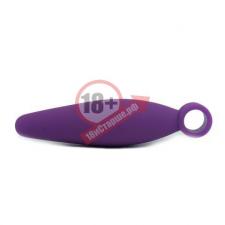 Фиолетовая анальная пробка Climax Anal Finger Plug - 10,5 см.