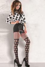 Фантазийные колготки в крупный горох Betty