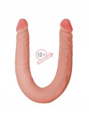 Двусторонний фаллоимитатор Naughty Instinct - 44 см.