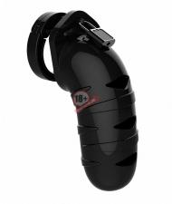 Чёрный мужской пояс верности Model 05 Chastity 5.5" Cock Cage