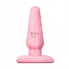Розовая анальная пробка B Yours Medium Cosmic Plug - 11,4 см.
