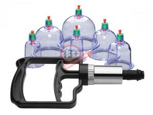 Набор помп для стимуляции Sukshen 6 Piece Cupping Set with Acu-Points