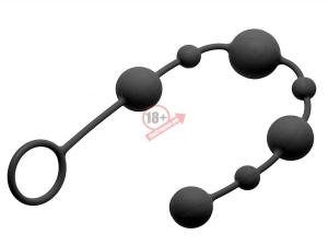 Анальная цепочка Linger Graduated Anal Beads - 35 см.