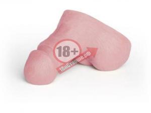 Мягкий имитатор пениса Pink Limpy экстра малого размера - 9 см.